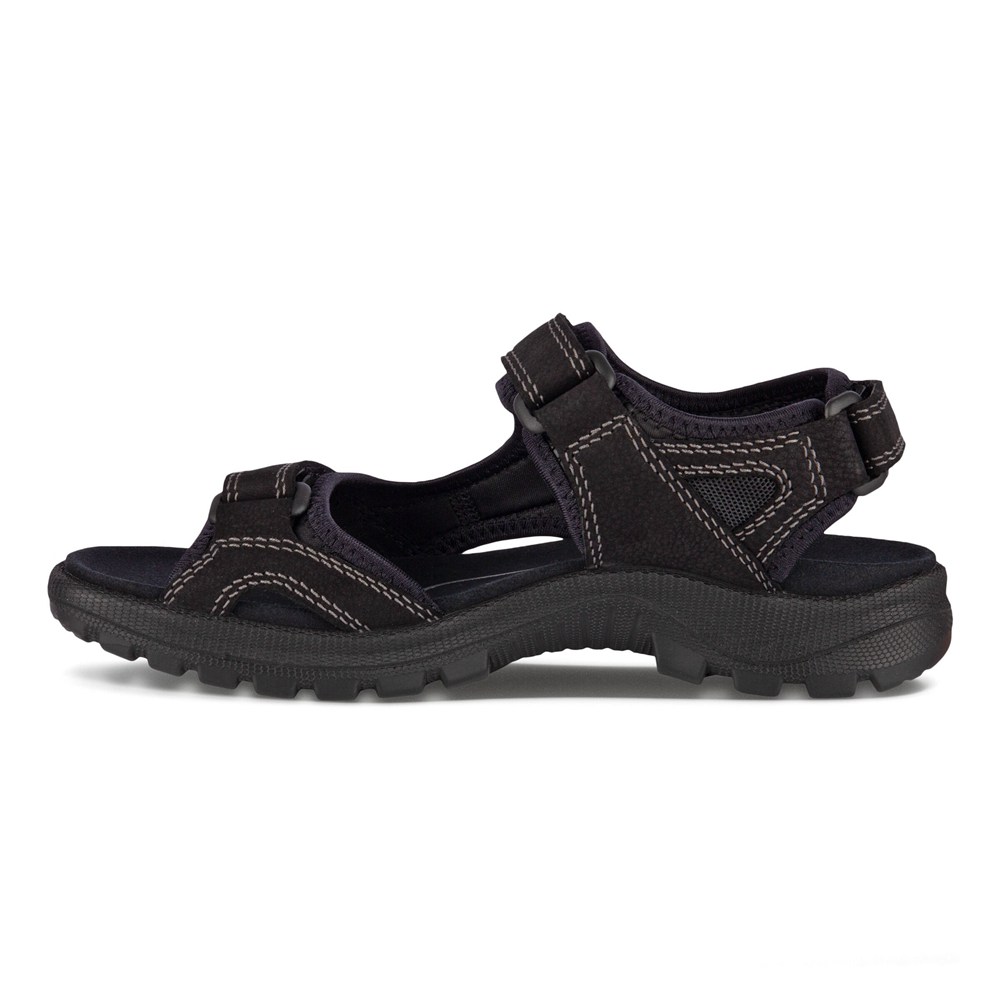 ECCO Womens Sandals Black - Onroads - GRO-745012